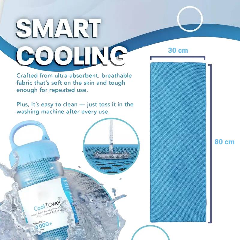 🎉 Meilleure vente 2025 🔥 Une serviette fraîche à utiliser à tout moment et en tout lieu ! ♻ Réutilisable ✨ Douce et confortable 💧 Absorbante et fraîche