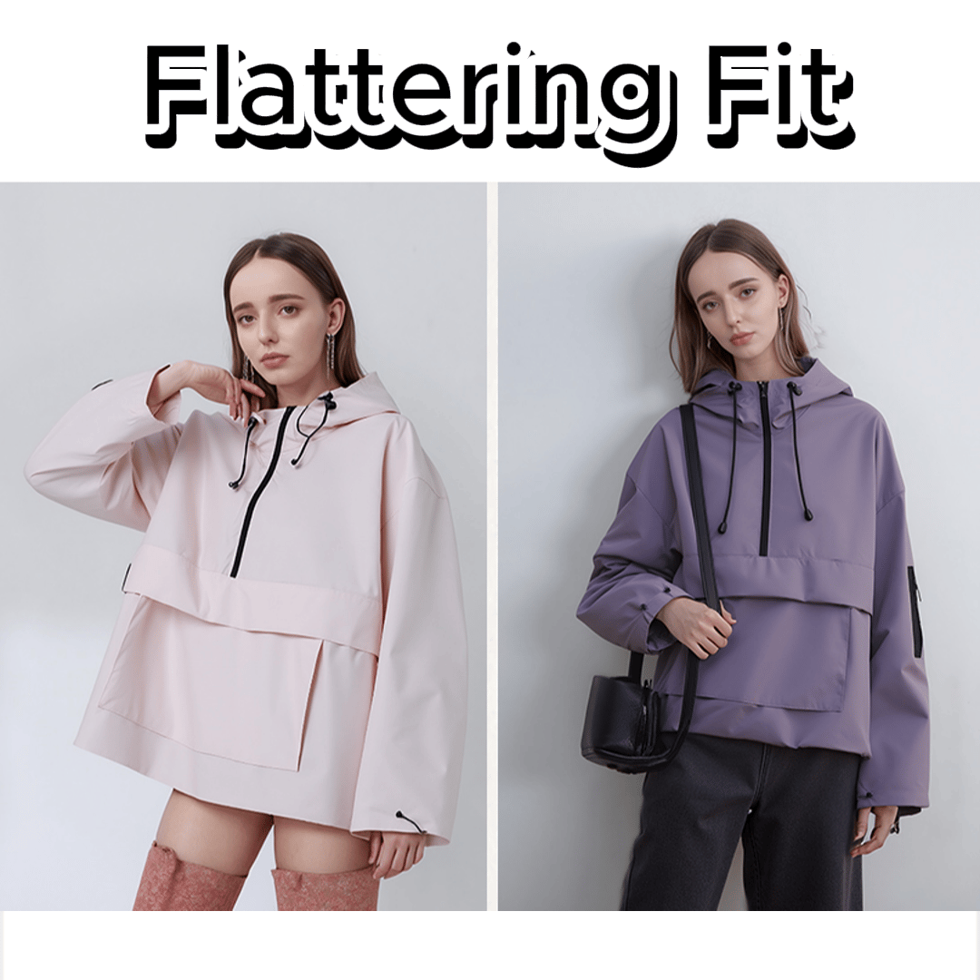 💜DERNIER JOUR - 55 % DE RÉDUCTION💦Veste imperméable 3 en 1 pour femme - Pluie, vent et froid, tout est couvert