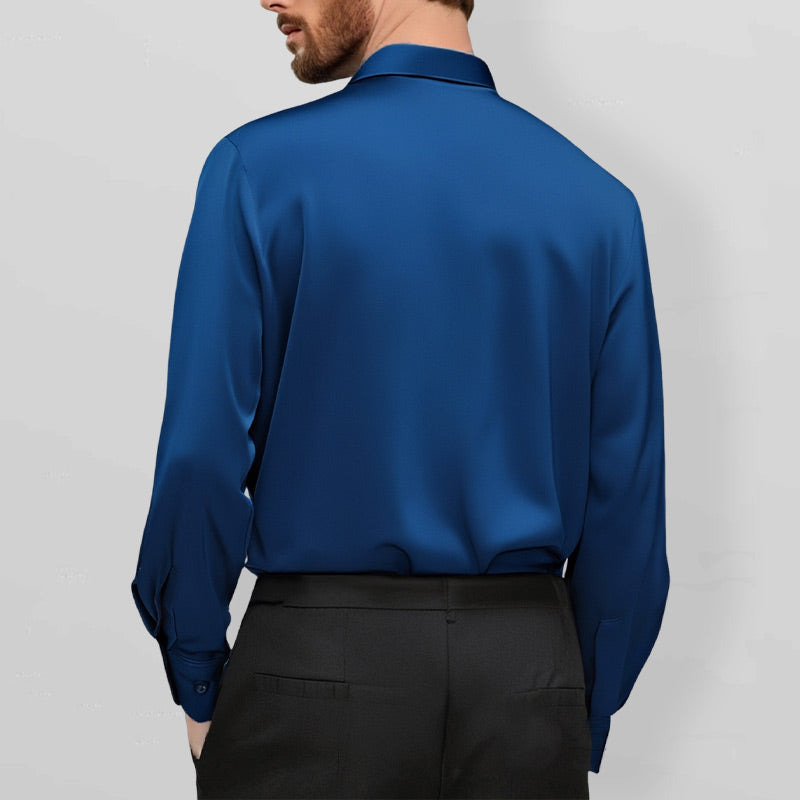 🔥55 % de réduction👔 Chemise Habillée Extensible Infroissable pour Hommes