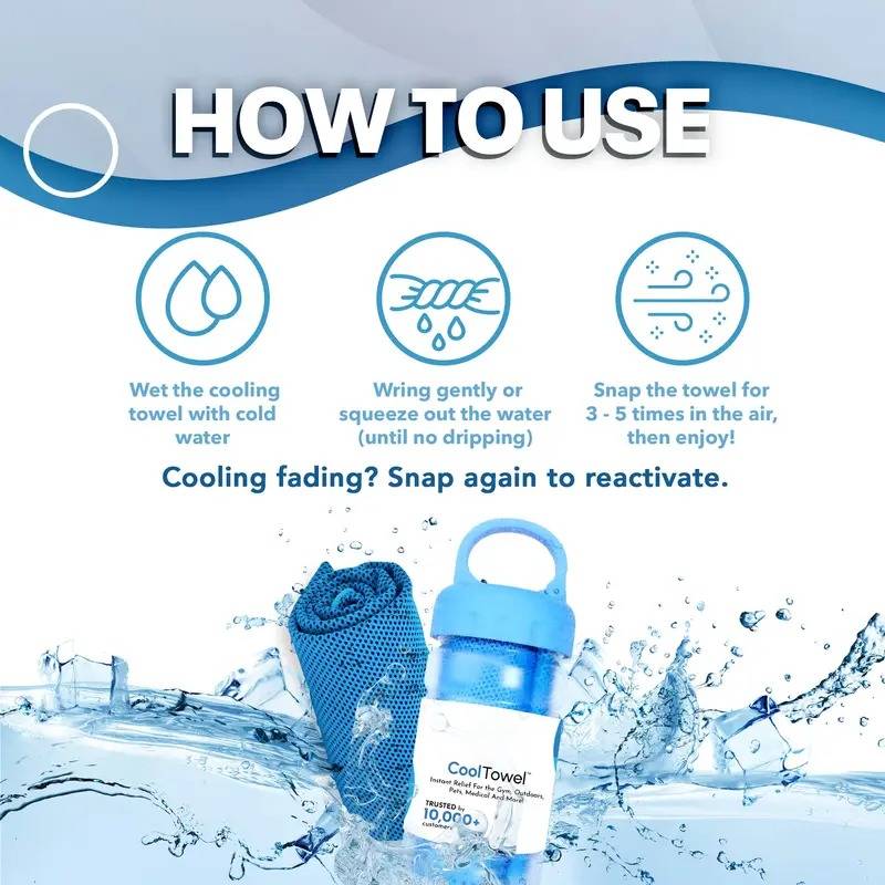 🎉 Meilleure vente 2025 🔥 Une serviette fraîche à utiliser à tout moment et en tout lieu ! ♻ Réutilisable ✨ Douce et confortable 💧 Absorbante et fraîche