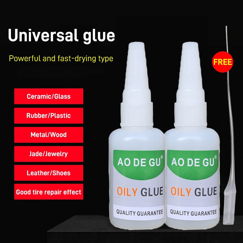 🔧 ACHETEZ 1, OFFERT 1! ✨ Adhésif Universel à Base d‘Huile – Forte Adhérence, Transparent & Imperméable 💪