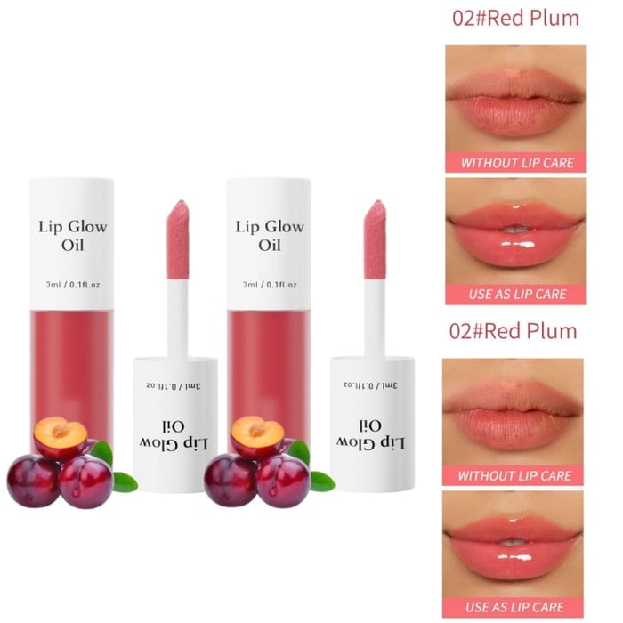 📢📢Achetez 1, obtenez 1 gratuitement ! Huile hydratante teintée pour lèvres coréenne – Vegan, 24h d’hydratation & fini glossy non collant 💋✨