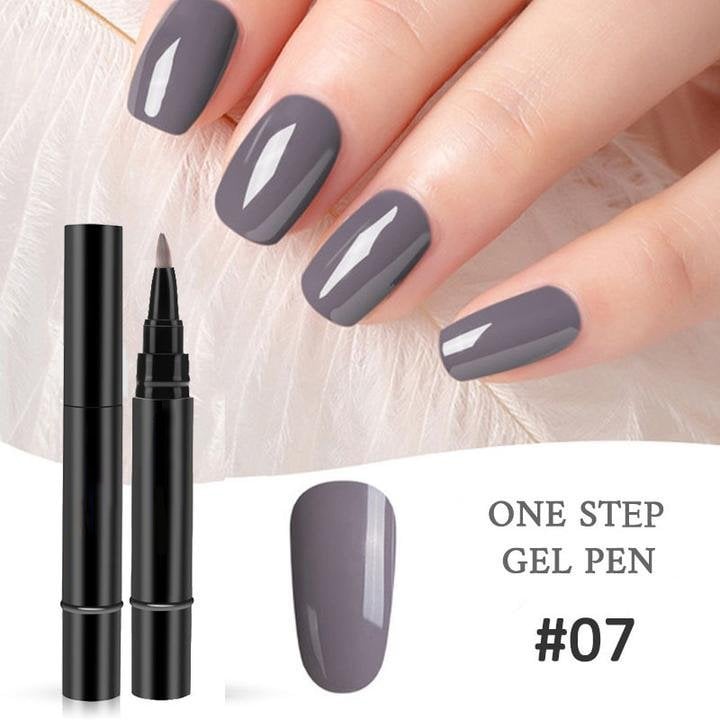 💅 1 ACHETÉ = 1 GRATUIT — Stylo Gel Ongles Tout-en-Un 3-en-1 ✨ + Lampe UV Mini Portable Offerte 💡