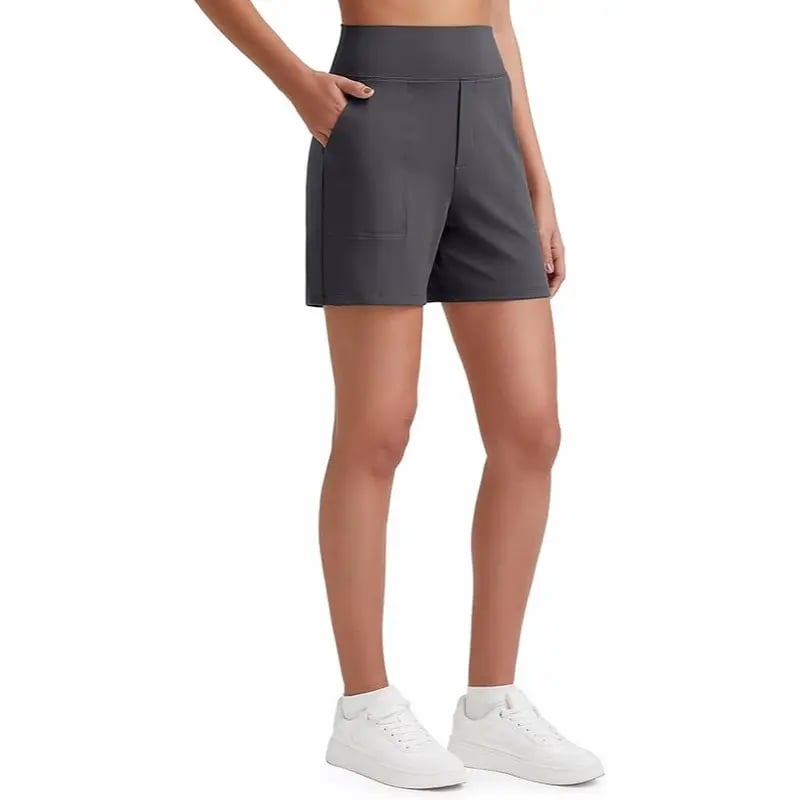 💃50 % DE RÉDUCTION✨ Short taille haute pour femme – Ajustement gainant et extensible dans les 4 sens – Doux comme du beurre ☁️