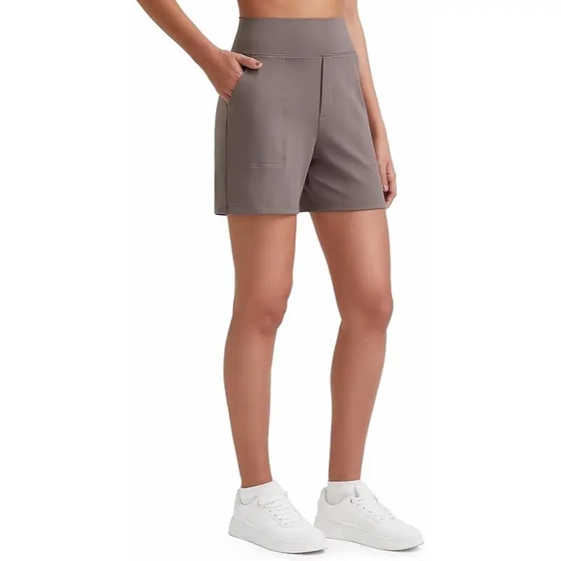 💃50 % DE RÉDUCTION✨ Short taille haute pour femme – Ajustement gainant et extensible dans les 4 sens – Doux comme du beurre ☁️