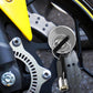 🎃Offre spéciale Halloween🎁 50 % DE RÉDUCTION! 🔒🏍️ Serrure à disque antivol pour motocyclette ✨