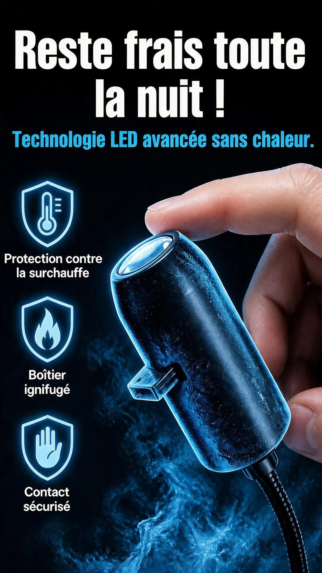 🌌 PROMO LIMITÉE 50% DE RÉDUCTION ! ✨ Lampe projecteur ciel étoilé USB – 13 films interchangeables, col flexible – Relaxant, Magique, Cadeau 🌙