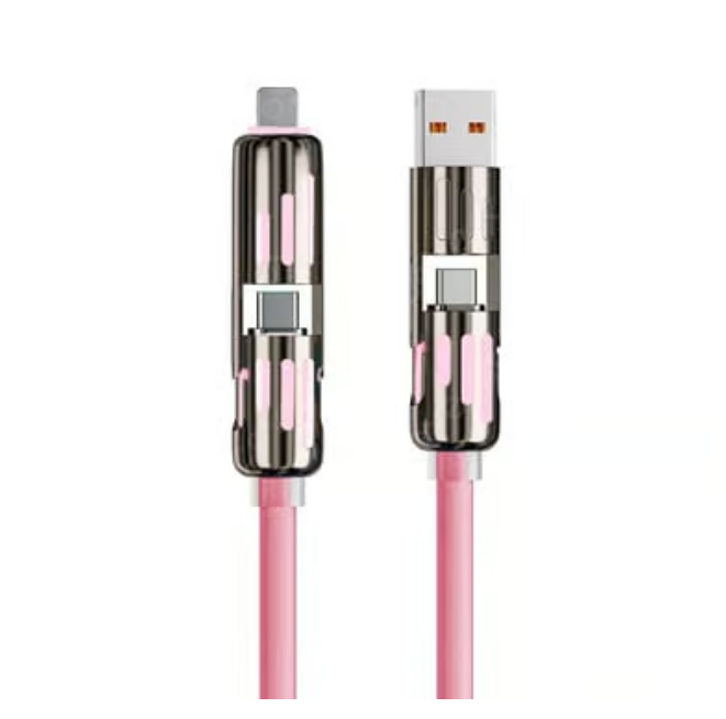 🔥 Câble de charge USB 4-en-1 mFish charge rapide MAX 240W