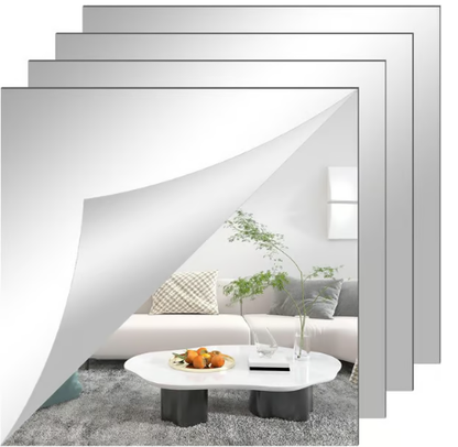 Un miroir qui ne se casse pas - films miroir autocollants🥰❤️