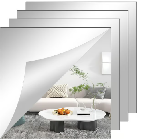 Un miroir qui ne se casse pas - films miroir autocollants🥰❤️
