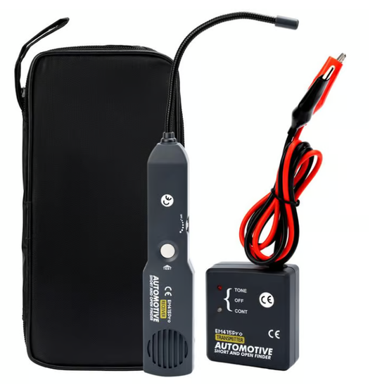 📢DERNIER JOUR DE VENTE - 60% DE RÉDUCTION💥 EM415 Détecteur de circuit ouvert et court pour automobile - Sonde DC & générateur de tonalité pour la recherche de pannes (jusqu'à 42V)