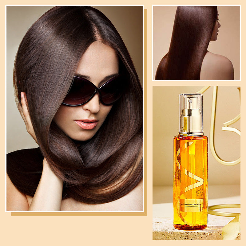 ✨60% de réduction🎁 Moisturizing & Strengthening Silky Hair Oil