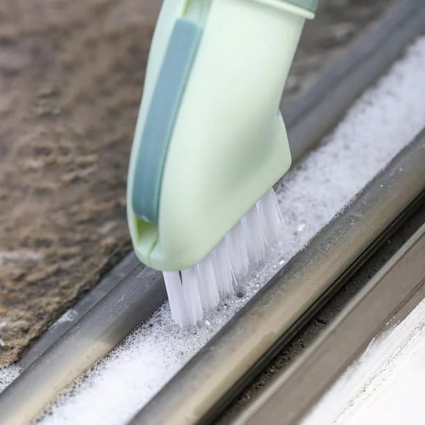 🍃55% de réduction🍃Brosse à crevasses multifonctionnelle connectée aux bouteilles d'eau minérale