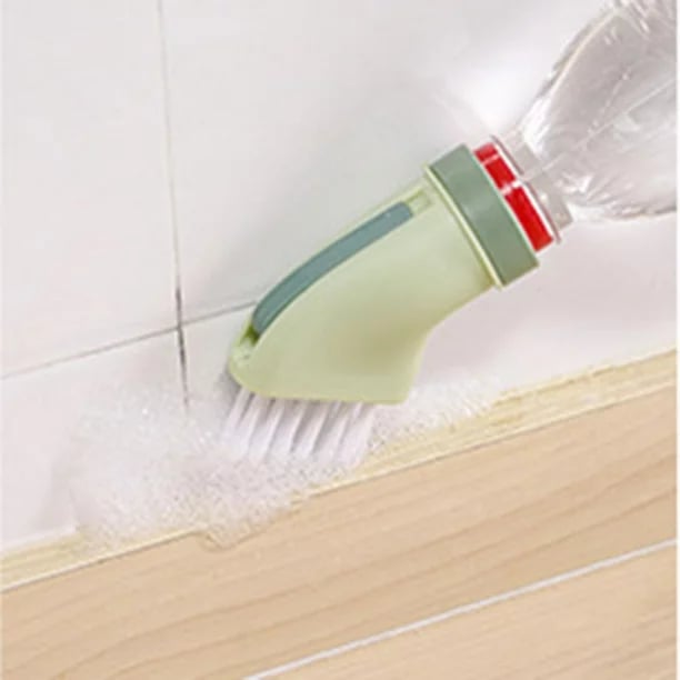 🍃55% de réduction🍃Brosse à crevasses multifonctionnelle connectée aux bouteilles d'eau minérale