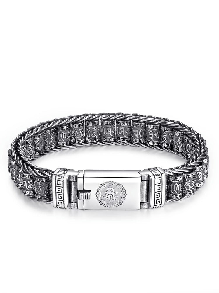 🔥Remise Saint Valentin 50%🔥Bracelet avec roue de prière porte-bonheur