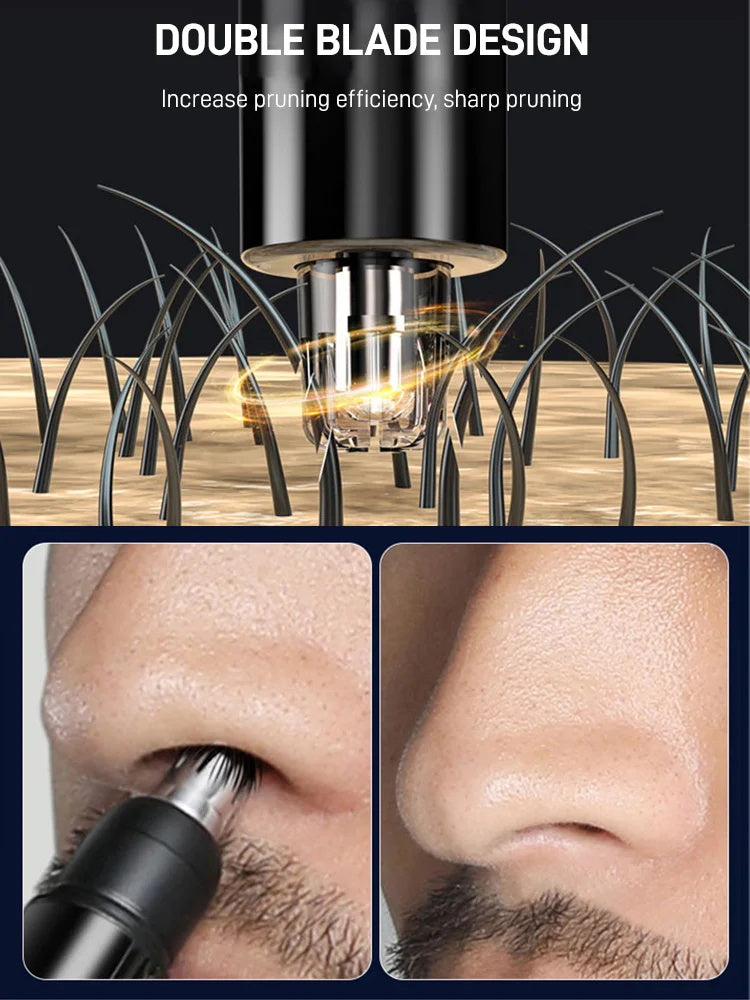 🔥Remise Saint Valentin 50%🔥Tondeuse électrique pour poils de nez de qualité allemande