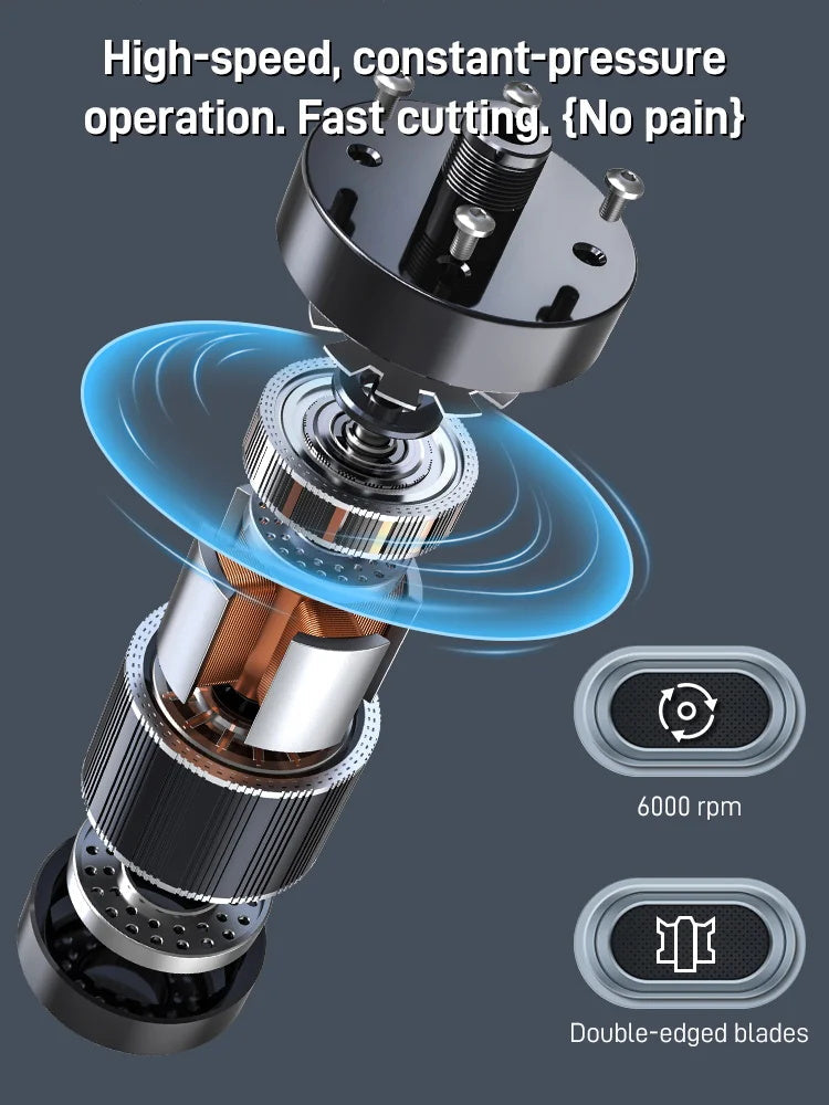 🔥Remise Saint Valentin 50%🔥Tondeuse électrique pour poils de nez de qualité allemande