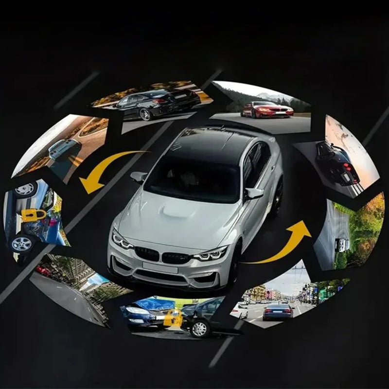 🔈🔈60 % DE RÉDUCTION🚗📹Dashcam avec grand angle de 170° et double objectif 1080p