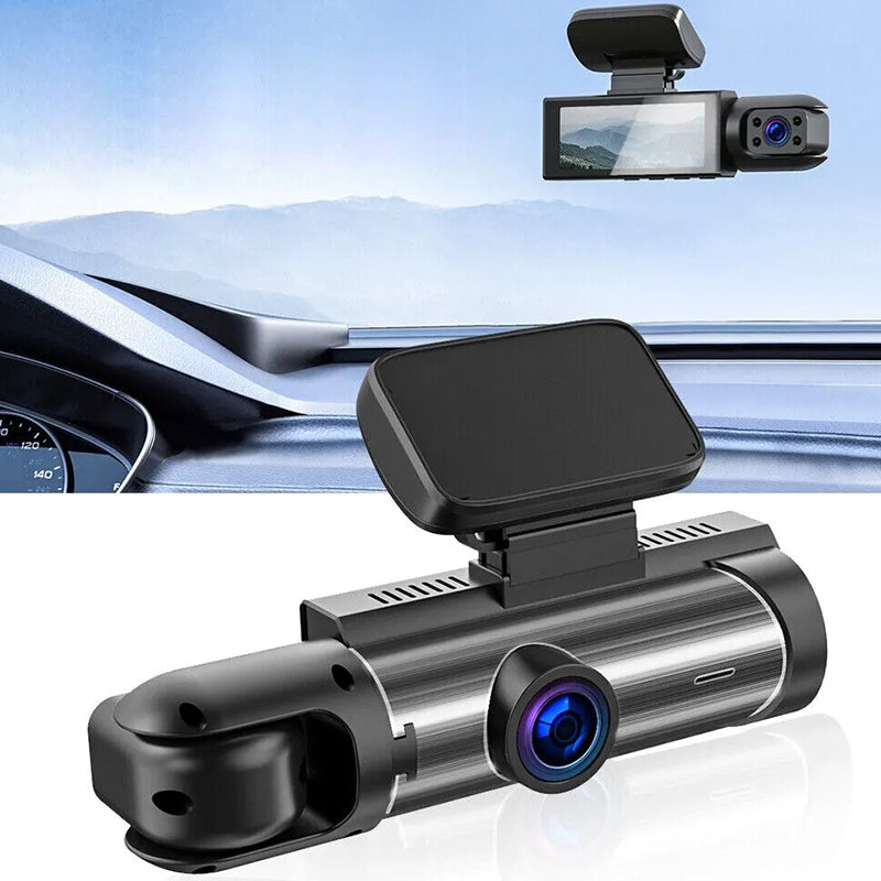 🔈🔈60 % DE RÉDUCTION🚗📹Dashcam avec grand angle de 170° et double objectif 1080p
