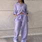🌸🔥Tenue 2 pièces pour femme : chemise boutonnée et pantalon💥💥54 % de réduction