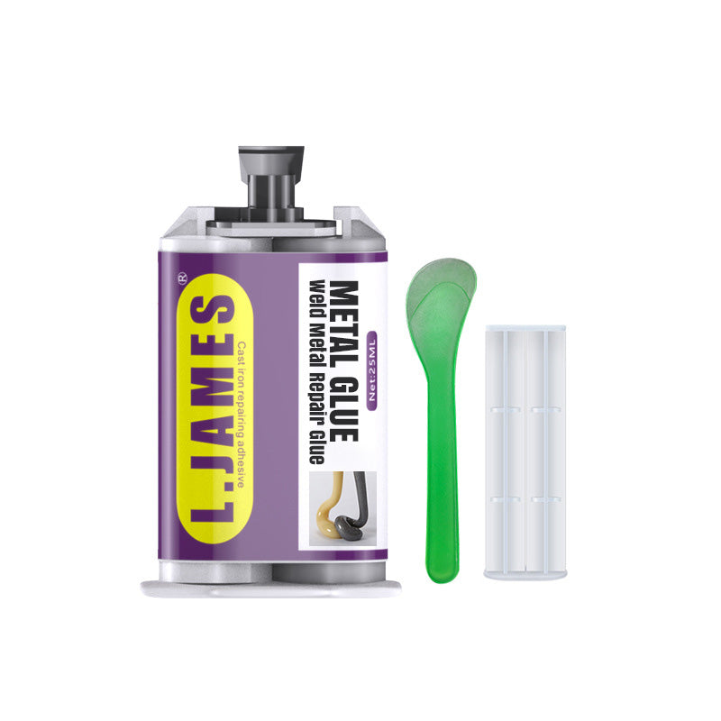 🛠️ 50 % DE RÉDUCTION ! Colle métallique – colle de soudure pour la réparation des métaux – époxy haute résistance – remplace la soudure – étanche, résistante à la corrosion et facile à travailler – idéale pour les pots d'échappement 🔧✨