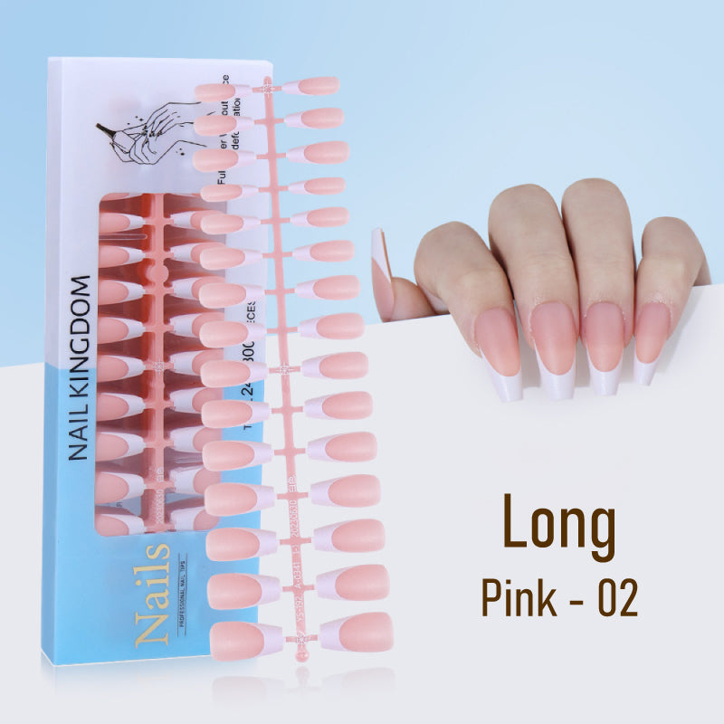 240PCS Presse française sur les ongles