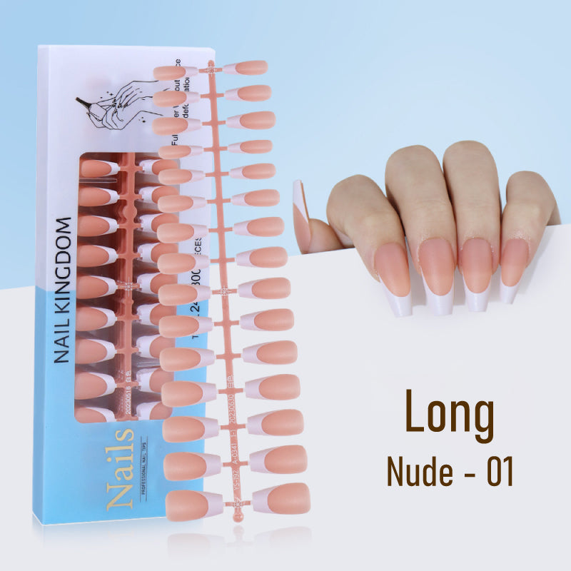 240PCS Presse française sur les ongles