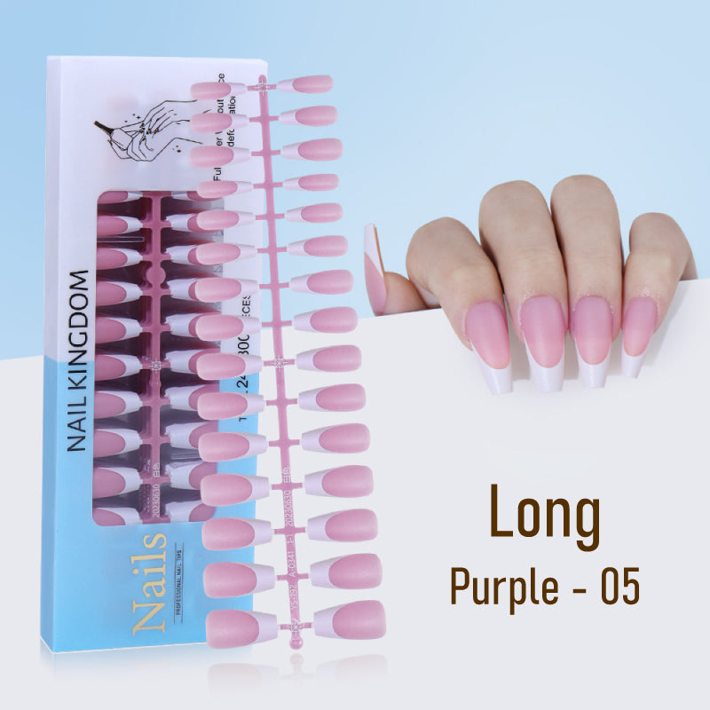 240PCS Presse française sur les ongles