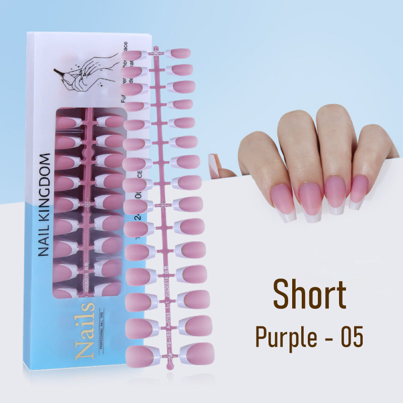 240PCS Presse française sur les ongles