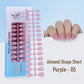 240PCS Presse française sur les ongles