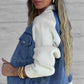 🌸Vente de fin de printemps🌸Veste en denim à fermeture éclair pour femme(🔥55% de réduction)