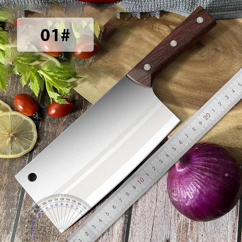 🔪🥬55% de réduction🍅Couteau de cuisine forgé en acier inoxydable haute résistance