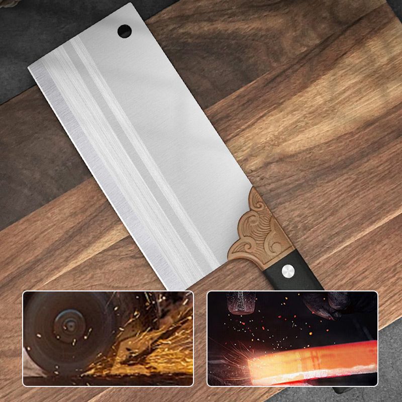 🔪🥬55% de réduction🍅Couteau de cuisine forgé en acier inoxydable haute résistance