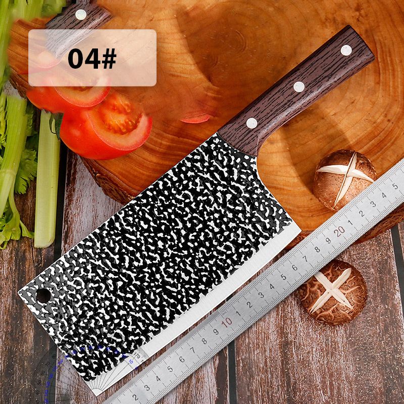 🔪🥬55% de réduction🍅Couteau de cuisine forgé en acier inoxydable haute résistance
