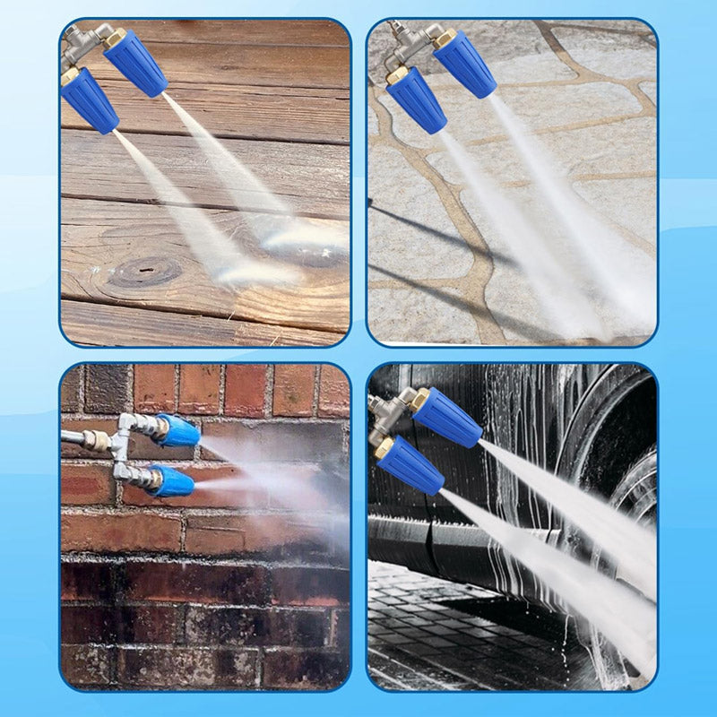 🎯🔥 Offre spéciale : -60 % ! 🚿 Buse Turbo Acier Inox 🌟 – Parfaite pour terrasse, voiture et façade 🏡🚗