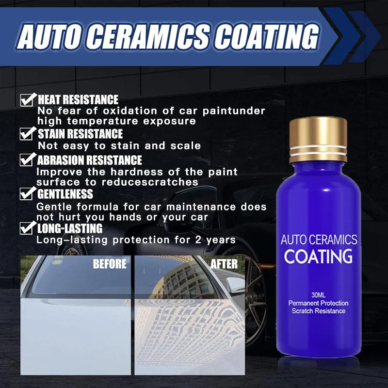 🔥Nouveau produit🔥Revêtement de protection en céramique pour voiture🚗(55 % de réduction)