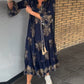 🔥Vente chaude 53% de réduction🔥Robe ample vintage à col en V