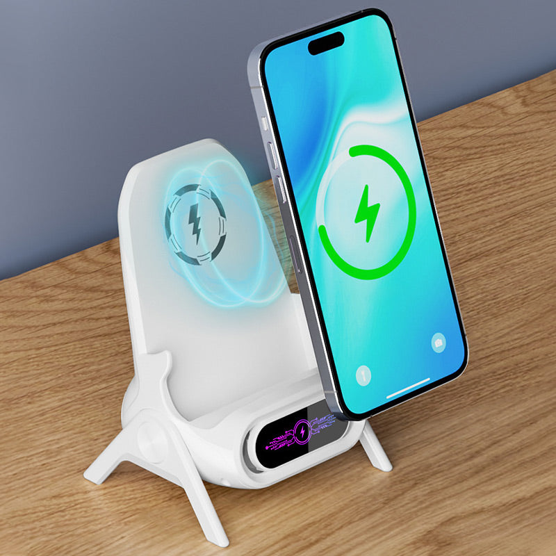 🔥 55 % DE RÉDUCTION 🎁 Support multifonctionnel sans fil avec chargeur rapide pour téléphone