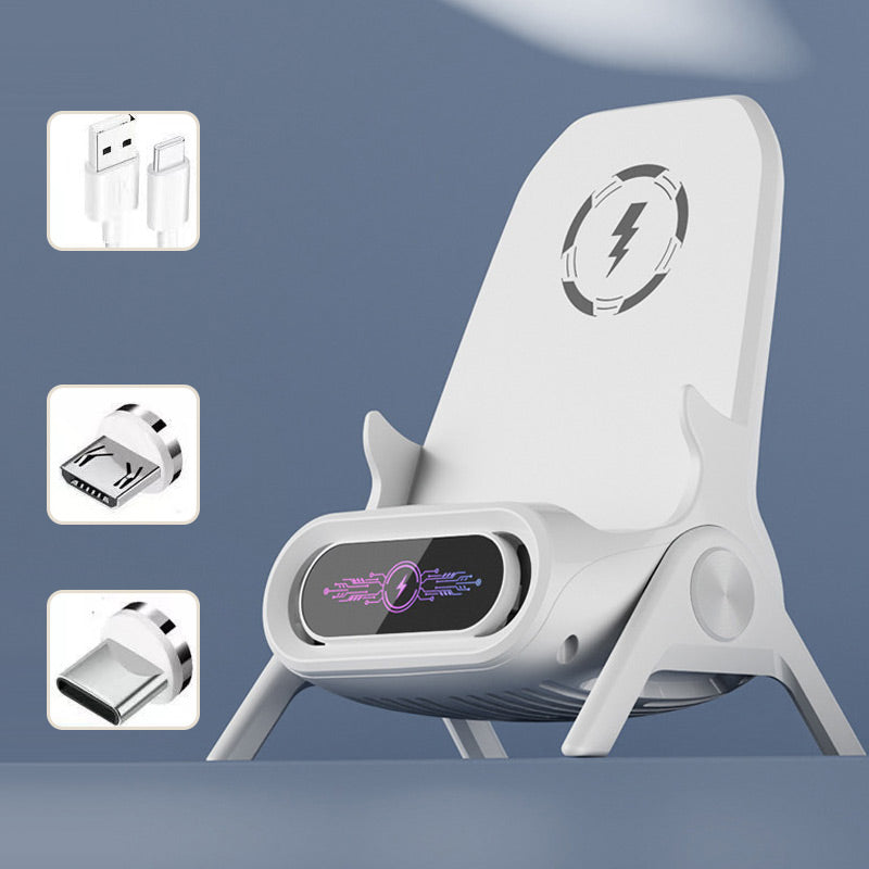 🔥 55 % DE RÉDUCTION 🎁 Support multifonctionnel sans fil avec chargeur rapide pour téléphone