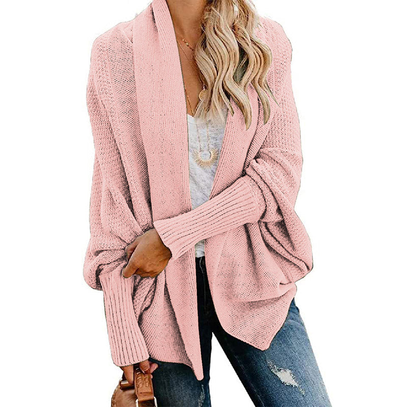 💞51% de réduction💃Cardigan en tricot à manches longues