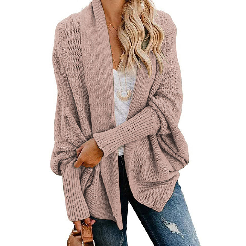 💞51% de réduction💃Cardigan en tricot à manches longues