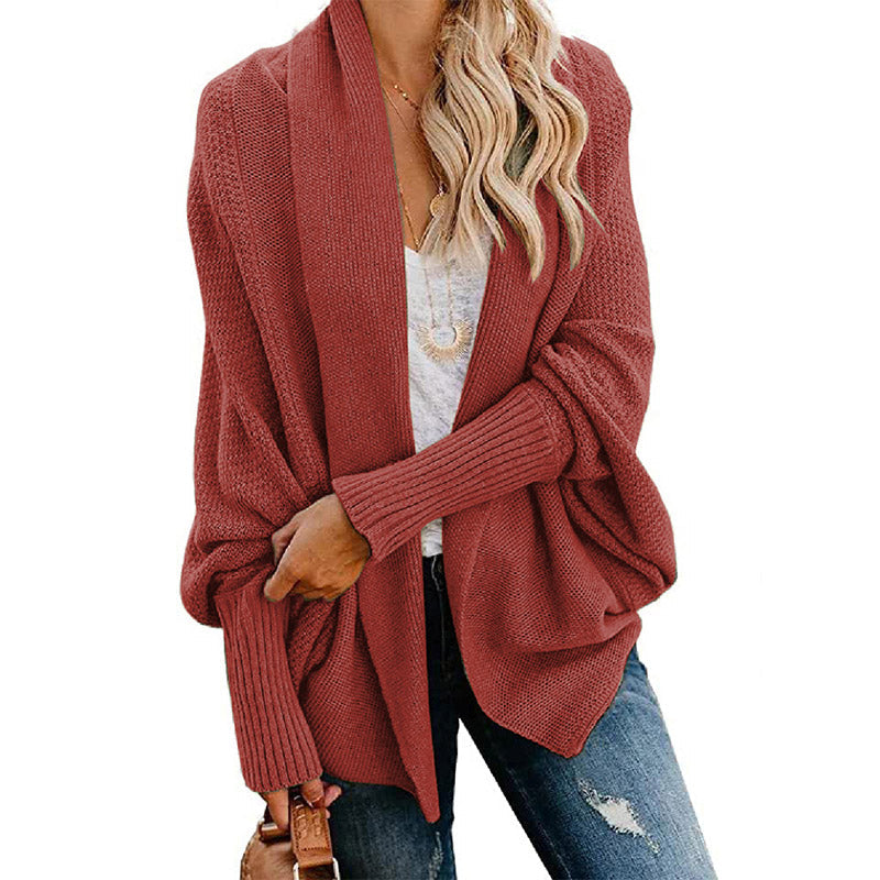 💞51% de réduction💃Cardigan en tricot à manches longues