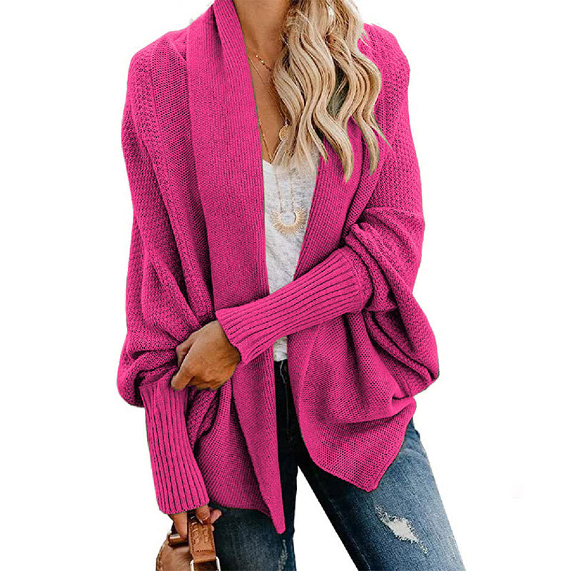 💞51% de réduction💃Cardigan en tricot à manches longues