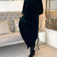 🍂Remises d'automne 52%🍂Robe longue amincissante à col rond