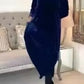 🍂Remises d'automne 52%🍂Robe longue amincissante à col rond