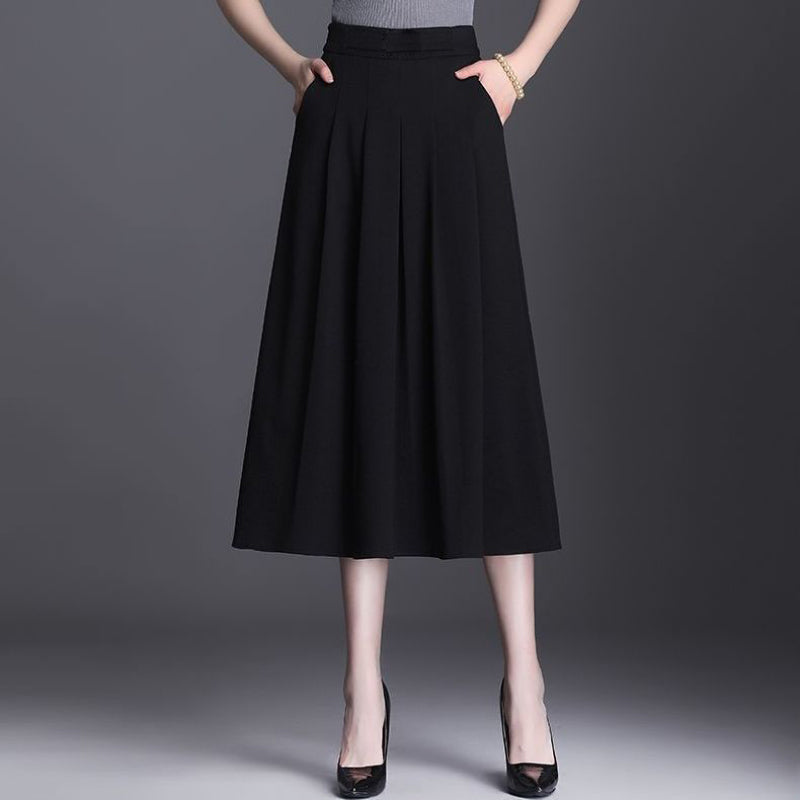 Casual A-line Long Skirt