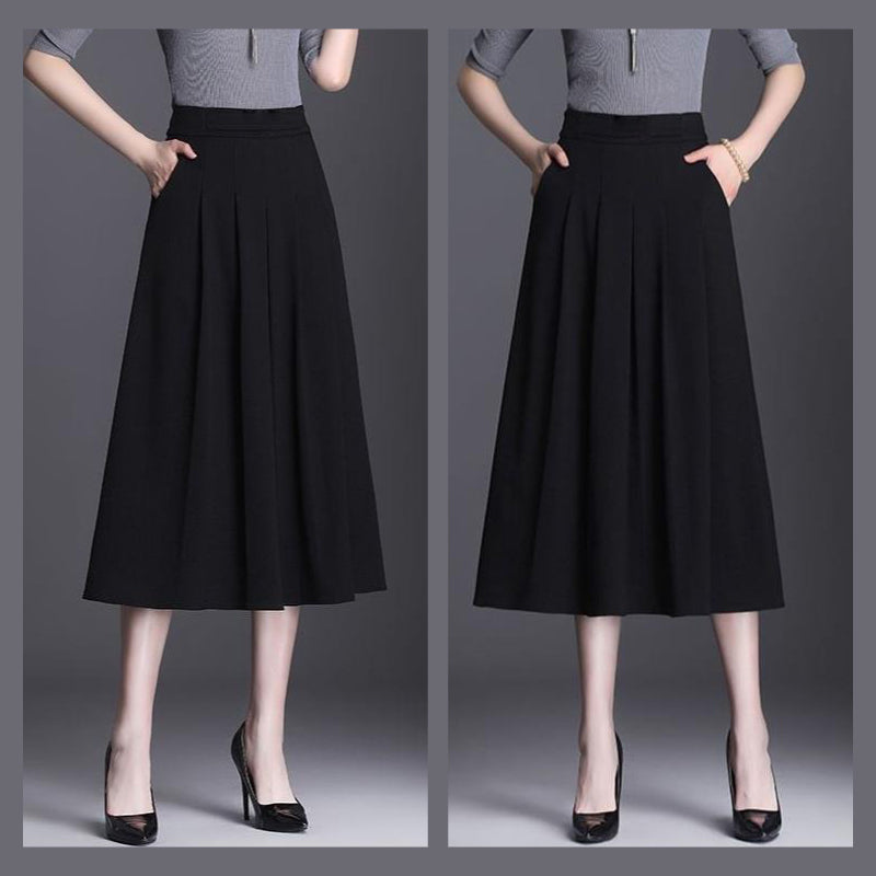 Casual A-line Long Skirt