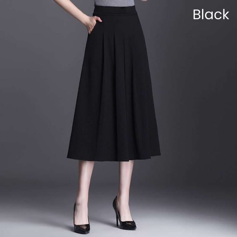 Casual A-line Long Skirt