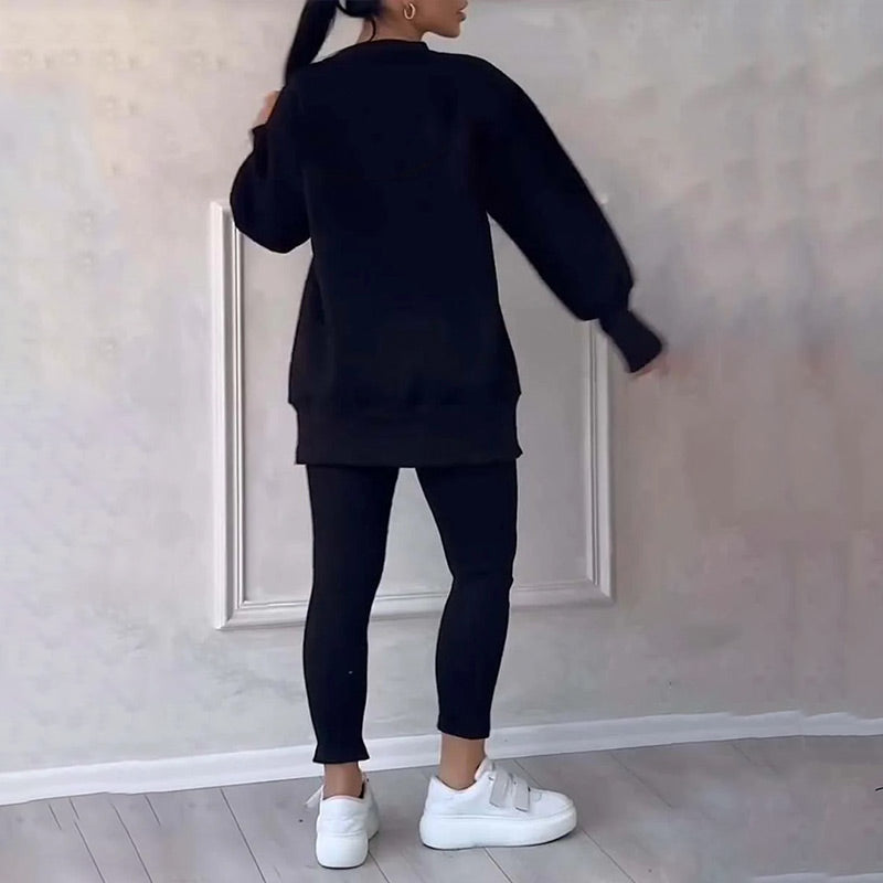 ✨Ensemble sweat-shirt et leggings décontractés pour femmes 2025(🔥55% de réduction)