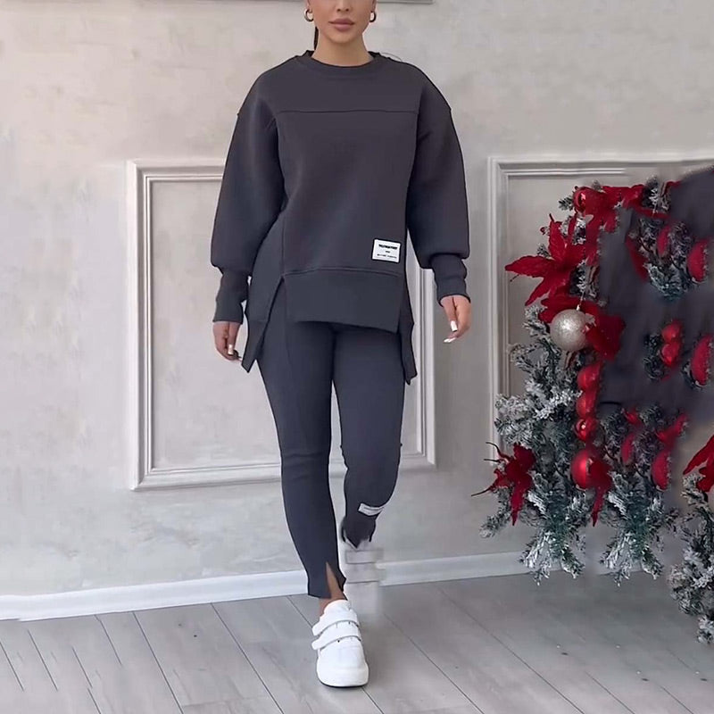 ✨Ensemble sweat-shirt et leggings décontractés pour femmes 2025(🔥55% de réduction)